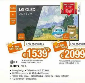 Expert Lg Oled Tv G1rla aanbieding