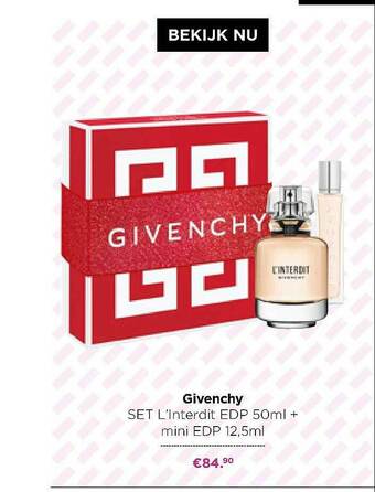 ICI PARIS XL Givenchy Set aanbieding