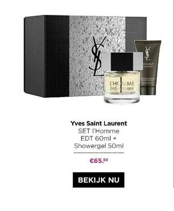 ICI PARIS XL Yves Saint Laurent Set aanbieding