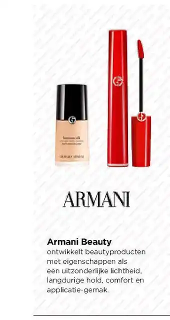 ICI PARIS XL Armani Beauty aanbieding