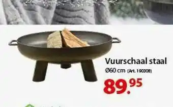 Vuurschaal Staal
