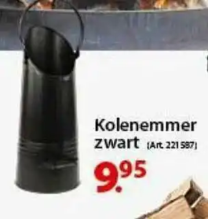 Kolenemmer Zwart