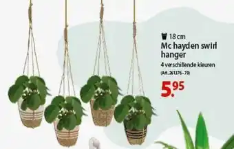 Pelckmans Mc Hayden Swirl Hanger 18 Cm aanbieding