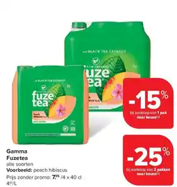 Carrefour Gamma Fuzetea aanbieding