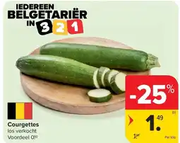 Carrefour Courgettes aanbieding