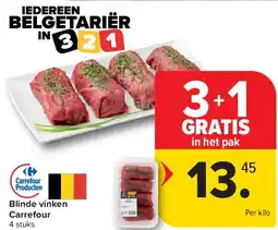 Carrefour Blinde vinken Carrefour aanbieding