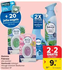 Carrefour Gamma Febreze aanbieding