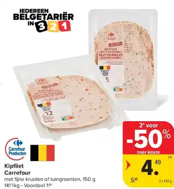 Carrefour Kipfi let Carrefour aanbieding