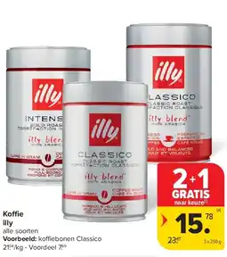 Carrefour Koffie illy aanbieding