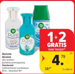 Carrefour Gamma Airwick aanbieding