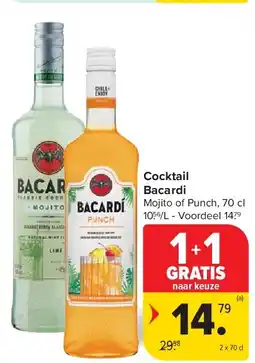 Carrefour Cocktail Bacardi aanbieding