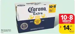 Carrefour Bier Corona Extra aanbieding