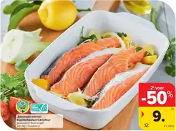 Carrefour Zalmmoot met vel Kwaliteitsketen Carrefour aanbieding