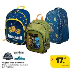 Carrefour Rugzak met 2 vakken aanbieding