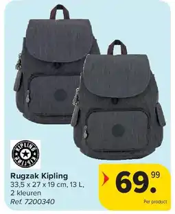 Carrefour Rugzak Kipling aanbieding