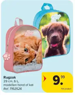 Carrefour Rugzak aanbieding