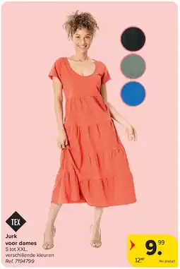 Carrefour Jurk voor dames aanbieding