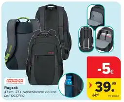 Carrefour Rugzak aanbieding