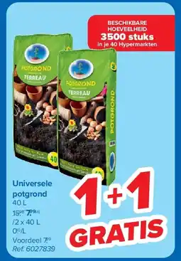 Carrefour Universele potgrond aanbieding