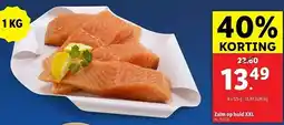 Lidl Zalm op huid XXL aanbieding