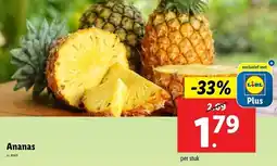 Lidl Ananas aanbieding