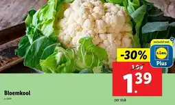 Lidl Bloemkool aanbieding