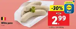 Lidl Witte pens aanbieding