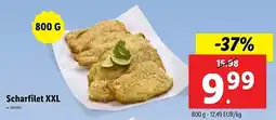 Lidl Scharfilet XXL aanbieding