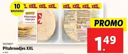Lidl Tastino Pitabroodjes XXL aanbieding