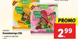 Lidl Vemondo Groentewraps XXL aanbieding