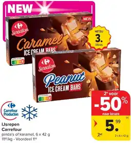 Carrefour IJsrepen Carrefour aanbieding