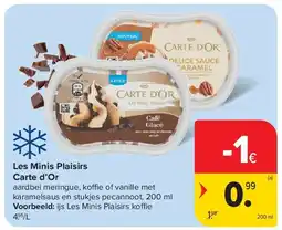 Carrefour Les Minis Plaisirs Carte d’Or aanbieding