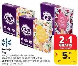 Carrefour Roomijs Gigi aanbieding