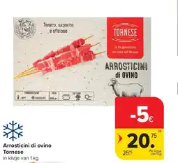 Carrefour Arrosticini di ovino Tornese aanbieding