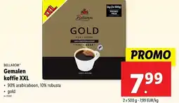 Lidl Bellarom Gemalen koffie XXL aanbieding
