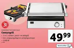 Lidl Silvercrest kitchen tools Contactgrill aanbieding