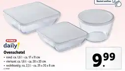Lidl Pyrex ovenschotel aanbieding