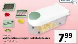 Lidl Silvercrest multifunctionele snijder, met 6 hulpstukken aanbieding