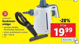 Lidl Silvercrest handstoomreiniger aanbieding