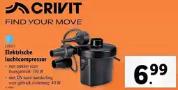 Lidl Crivit elektrische luchtcompressor aanbieding