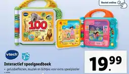 Lidl Vtech interactief speelgoedboek aanbieding
