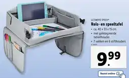 Lidl Ultimate speed reis- en speeltafel aanbieding