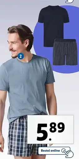 Lidl Esmara pyjama aanbieding