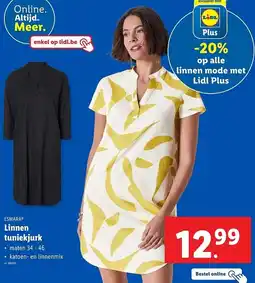 Lidl Esmara linnen tuniekjurk aanbieding