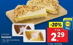 Lidl Le patissier taartpunt aanbieding