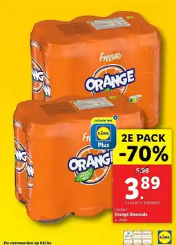 Lidl Freeway Orange limonade aanbieding