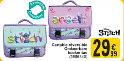 Cora Cartable réversible omkeerbare boekentas aanbieding