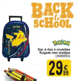 Cora Sac à dos à roulettes Rugzak met wieltjes aanbieding