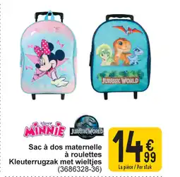 Cora Sac à dos maternelle à roulettes Kleuterrugzak met wieltjes aanbieding