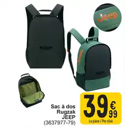 Cora Sac à dos rugzak jeep aanbieding